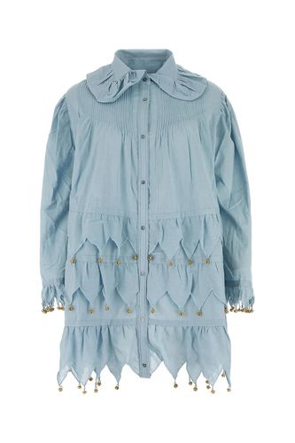 Light Line Carillon Shirt Dress - Bode - Modalova