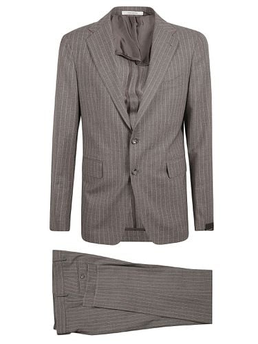 Tagliatore Pinstripe Suit - Tagliatore - Modalova