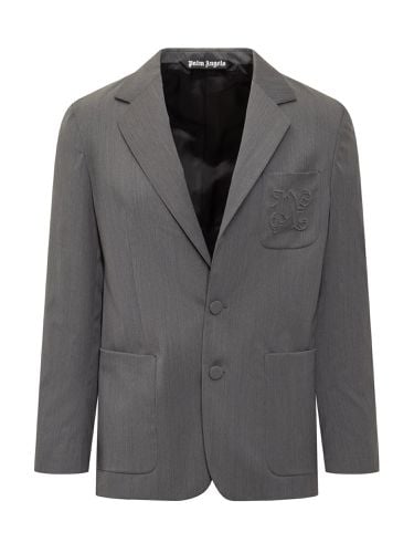 Palm Angels Monogram Pocket Blazer - Palm Angels - Modalova