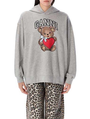 Ganni Bear Hoodie - Ganni - Modalova