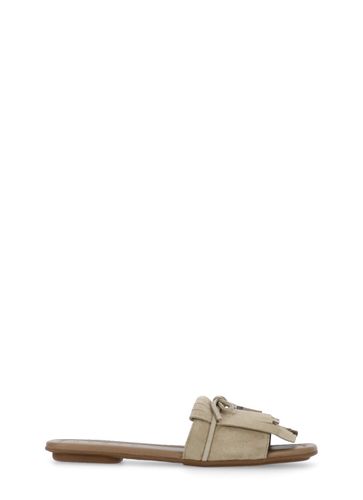 Hogan Leather Sandals - Hogan - Modalova