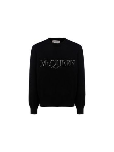 Cotton Crew-neck Sweater - Alexander McQueen - Modalova