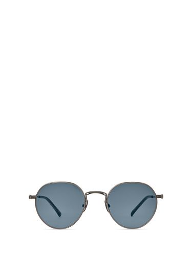 Hachi S Pewter-/-flat Presidential Blue Sunglasses - Mr. Leight - Modalova