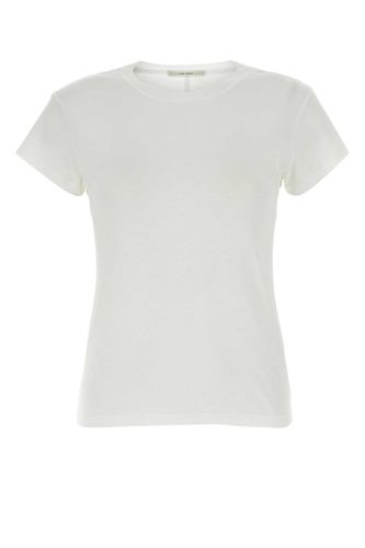 The Row White Cotton T-shirt - The Row - Modalova