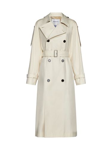 Burberry Long Trench In Gabardine - Burberry - Modalova