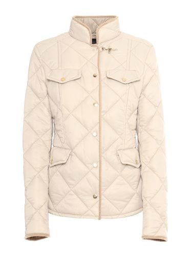 Fay Field Jacket With Velvet Edges - Fay - Modalova