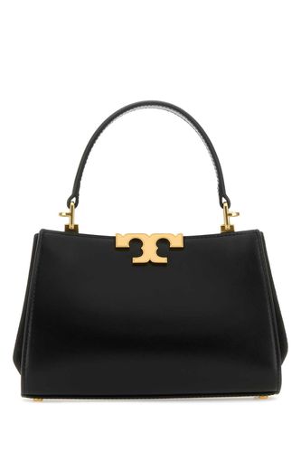 Black Leather Mini Eleanor Handbag - Tory Burch - Modalova