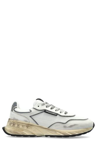 Distressed Low-top Sneakers - Dsquared2 - Modalova