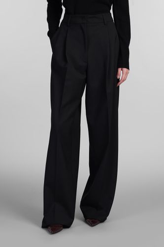 TheLatest Axel Pants In Black Wool - TheLatest - Modalova