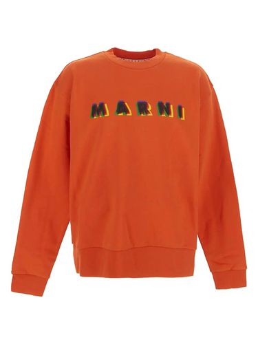 Marni 3d Logo Print Sweatshirt - Marni - Modalova