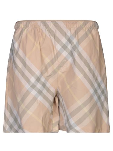 Check Motif Yellow Swimsuit - Burberry - Modalova