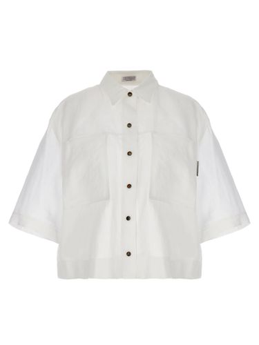 Semi-transparent Shirt - Brunello Cucinelli - Modalova