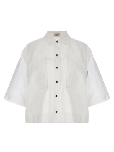 Semi-transparent Shirt - Brunello Cucinelli - Modalova