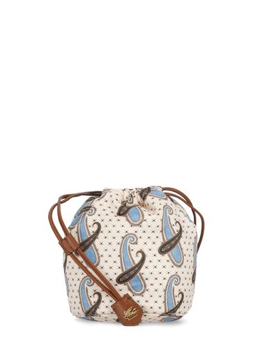 Pouch With Paisley Pattern And Polka Dots - Etro - Modalova