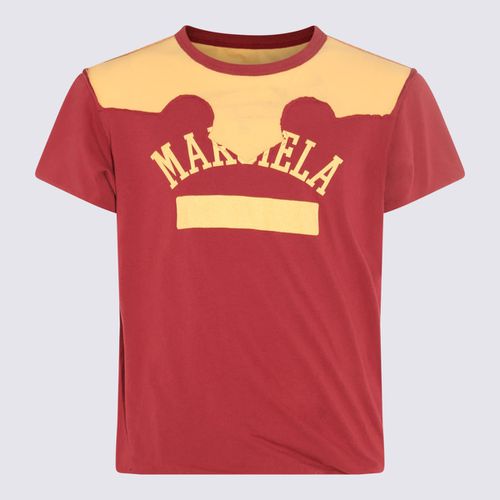 And Yellow Cotton Decortique T-shirt - Maison Margiela - Modalova