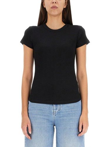 Slim Fit Fine Ribbed Top - Isabel Marant - Modalova