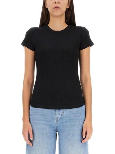 Slim Fit Fine Ribbed Top - Marant Étoile - Modalova