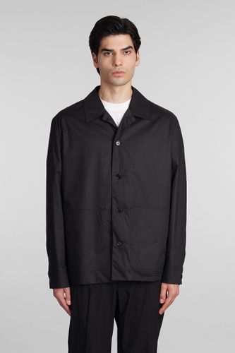 Zegna Casual Jacket In Black Cotton - Zegna - Modalova