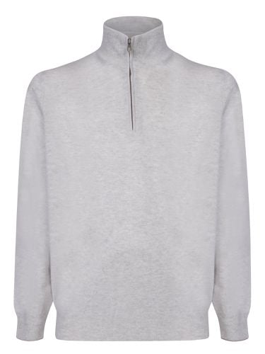 Cashmere Half-zip Sweater - Brunello Cucinelli - Modalova