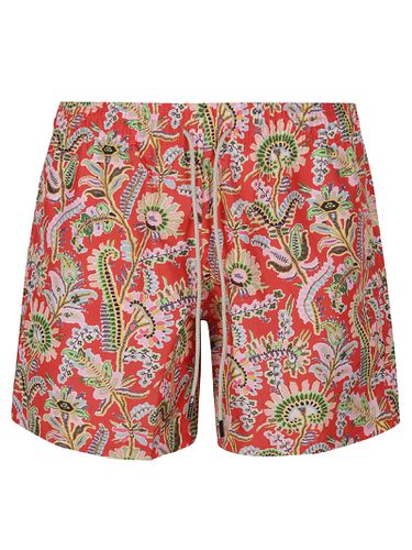 Etro Roma Pocket Swim Trunk - Etro - Modalova