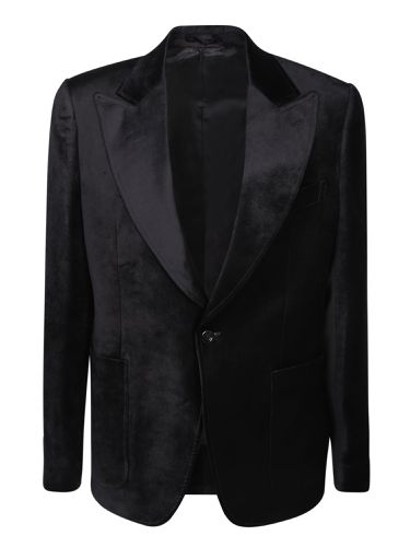 Lardini Velvet Black Jacket - Lardini - Modalova