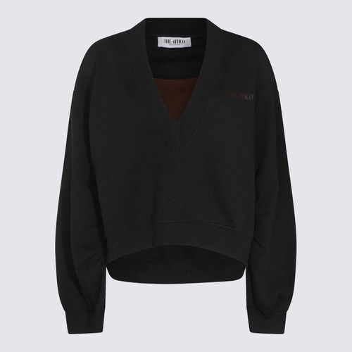 Dark Grey Cotton Sweatshirt - The Attico - Modalova