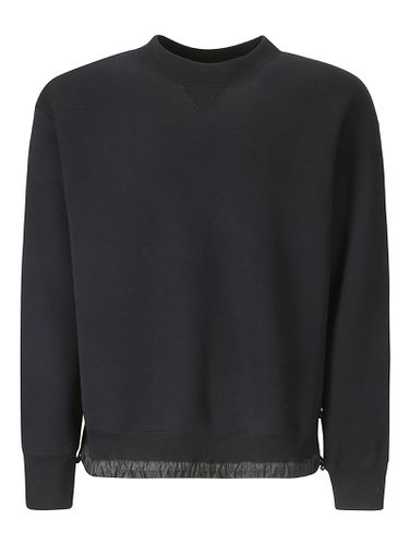 Sacai S Sponge Sweat Pullover - Sacai - Modalova