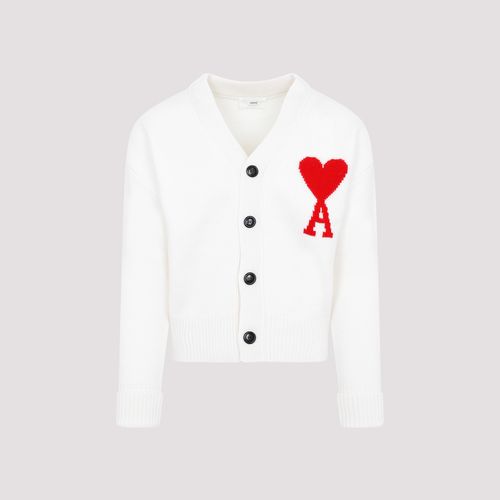 Adc Wool Cardigan - Ami Alexandre Mattiussi - Modalova