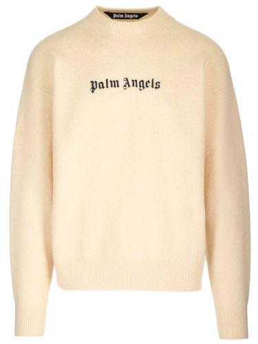 Palm Angels Classic Logo Sweater - Palm Angels - Modalova