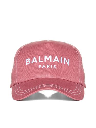 Balmain Front Logo Hat - Balmain - Modalova