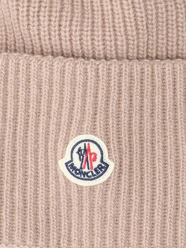 Moncler Logo Beanie - Moncler - Modalova