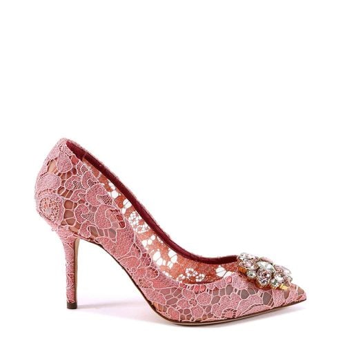 Bellucci Embellished Lace Stilettos - Dolce & Gabbana - Modalova