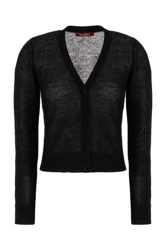 Black Nylon Blend Cardigan - Max Mara Studio - Modalova