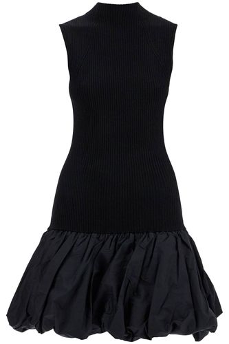 Black Mini Knitted Dress - Rotate by Birger Christensen - Modalova