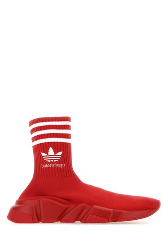 Red Tech Knit Speed Sneakers - Balenciaga - Modalova