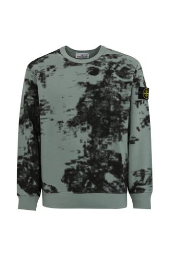 Cotton Crewneck Sweatshirt - Stone Island - Modalova