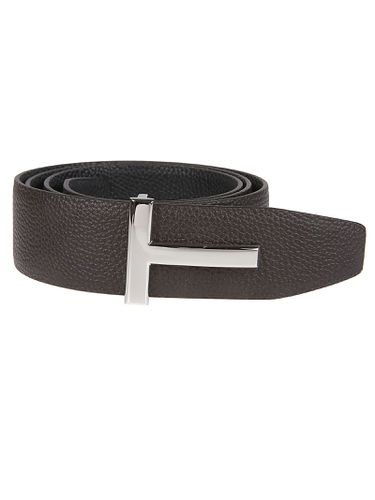 Tom Ford Reversible T Belt - Tom Ford - Modalova