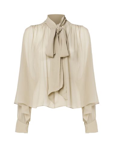 Chloé Boxy Shirt In Pure Silk - Chloé - Modalova