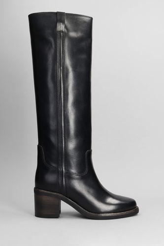 Seenia High Heels Boots In Leather - Isabel Marant - Modalova