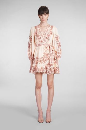 Zimmermann Dress In Beige Cotton - Zimmermann - Modalova