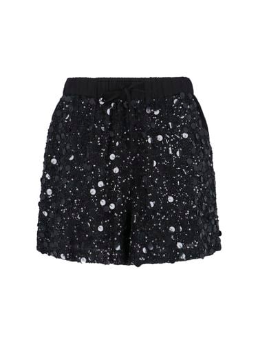 Parosh Sequin Shorts - Parosh - Modalova