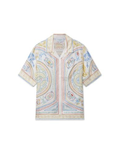 Casablanca Crayon Vase Silk Shirt - Casablanca - Modalova