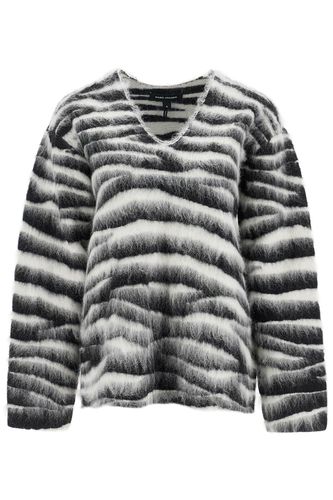 Zebra Print Wool And Mohair Sweater - Marc Jacobs - Modalova