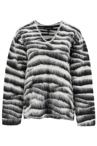 Zebra Print Wool And Mohair Sweater - Marc Jacobs - Modalova