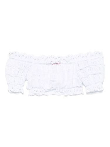 Ermanno Scervino Lace Cotton Top - Ermanno Scervino - Modalova