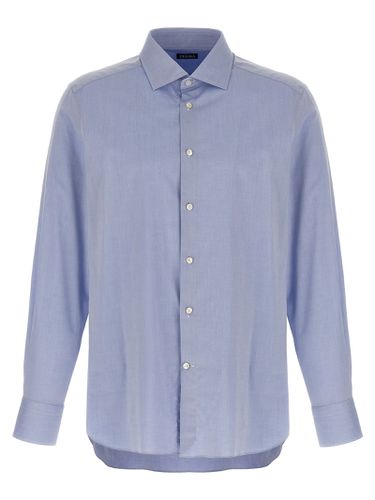 Zegna Poplin Shirt - Zegna - Modalova