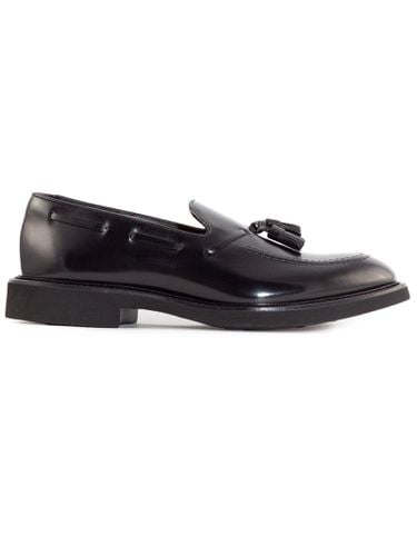 Black Brushed Leather Loafers - Doucal's - Modalova