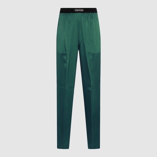 Silk - Blend Trousers - Tom Ford - Modalova