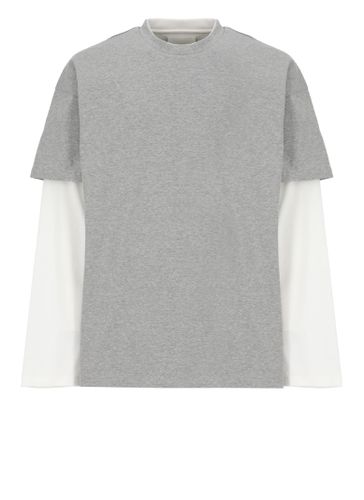 Jil Sander T-shirt In Grey Cotton - Jil Sander - Modalova