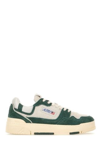 Autry Two-tone Suede Clc Sneakers - Autry - Modalova